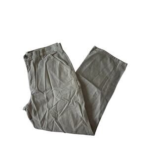 Carhartt Men's Straight Fit Light Sand Carpenter Workwear Pants Size 38 x 34